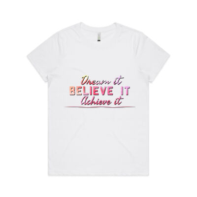 DREAM IT BELIEVE IT PERSONAL QUOTE  Thumbnail